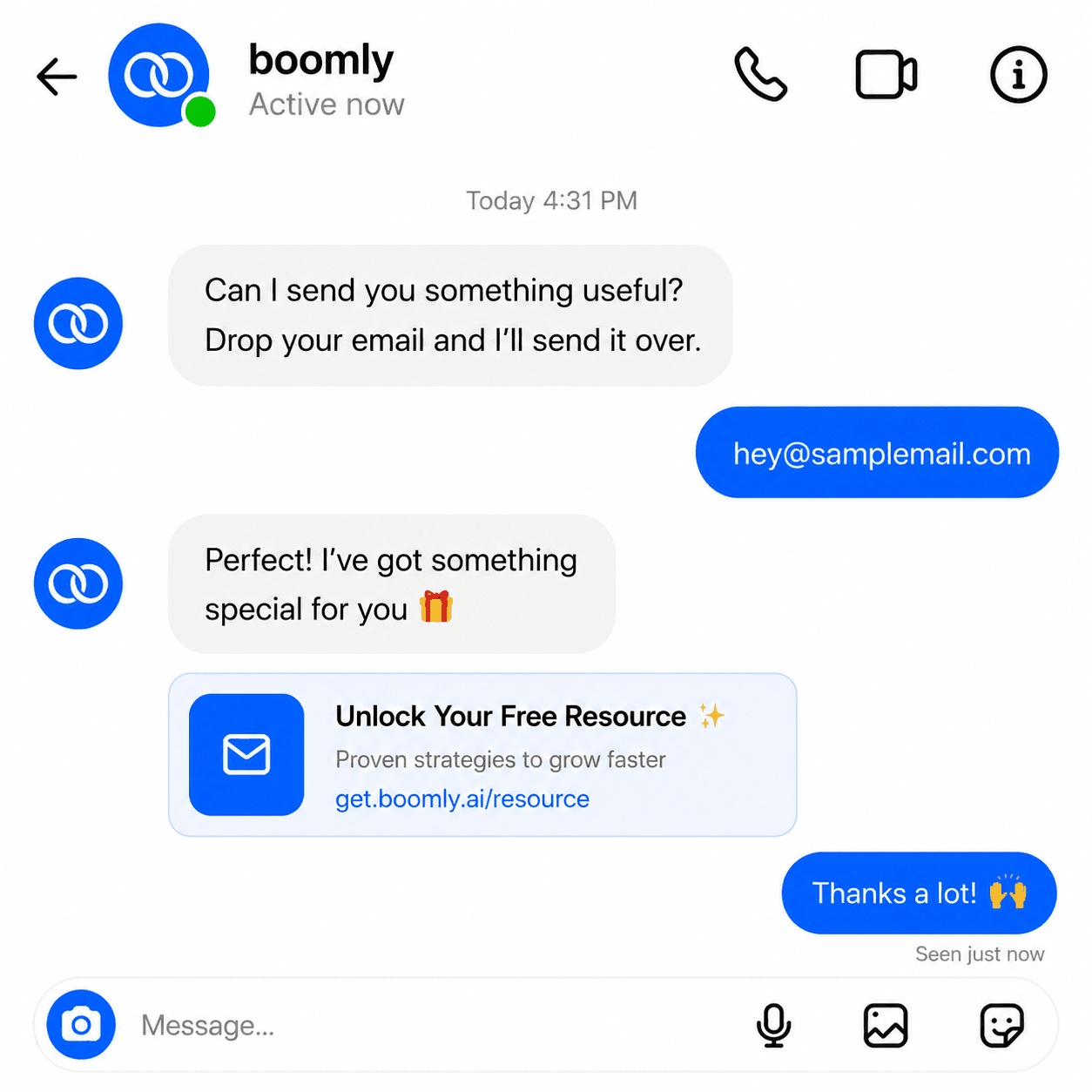 Collect User Data
